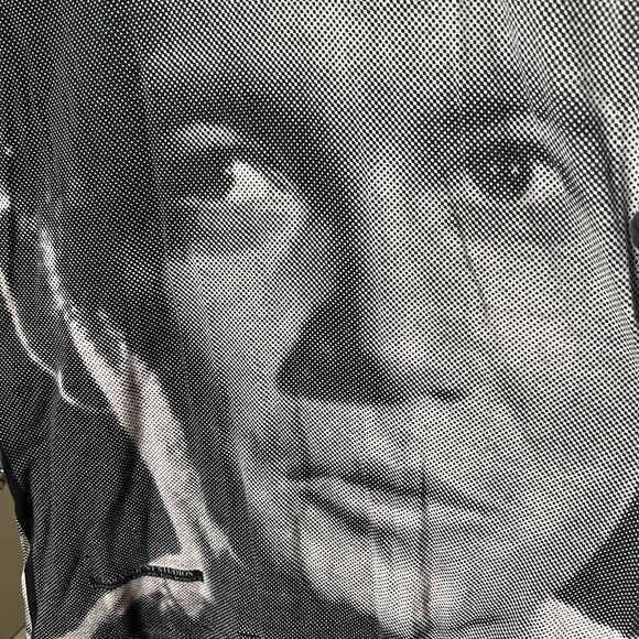 Star Trek Shirt Large Vintage 90s Paramount Studios Sci Fi AOP All Over Tee - Picture 4 of 10